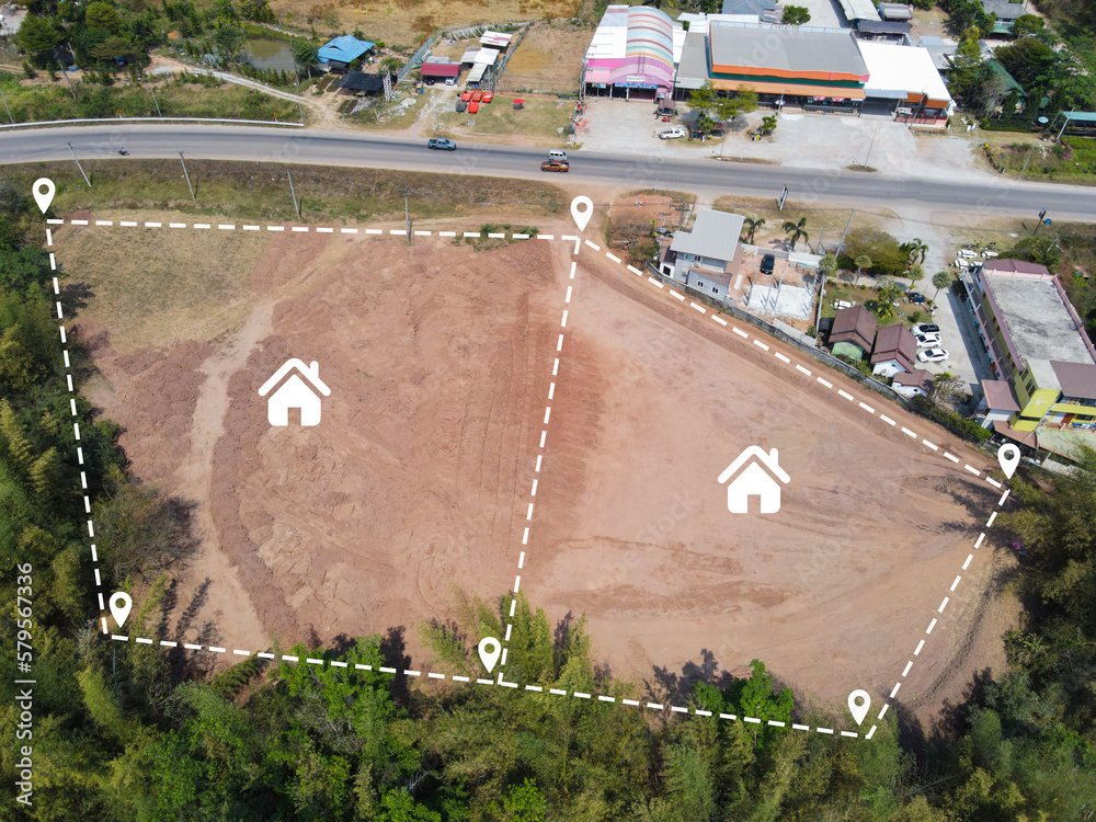 property line visual